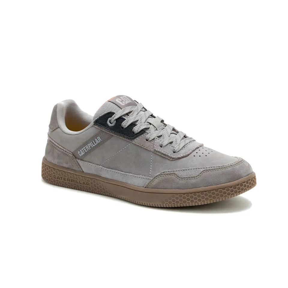 Zapatilla Hombre Pause Retro Leather Urbana Cat P726523 Gris 1