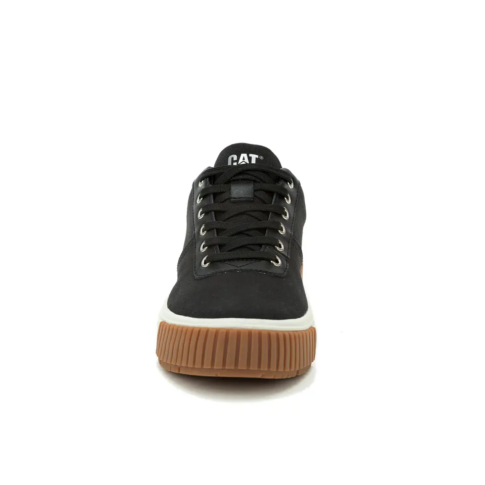 ZAPATILLA MUJER AMP CANVAS URBANA CAT P312155 NEGRO 3