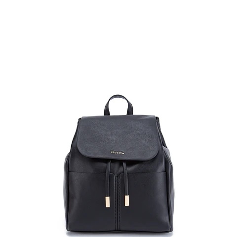 Mochila Mujer Pequeña Casual Gacel Car3393 Negro 