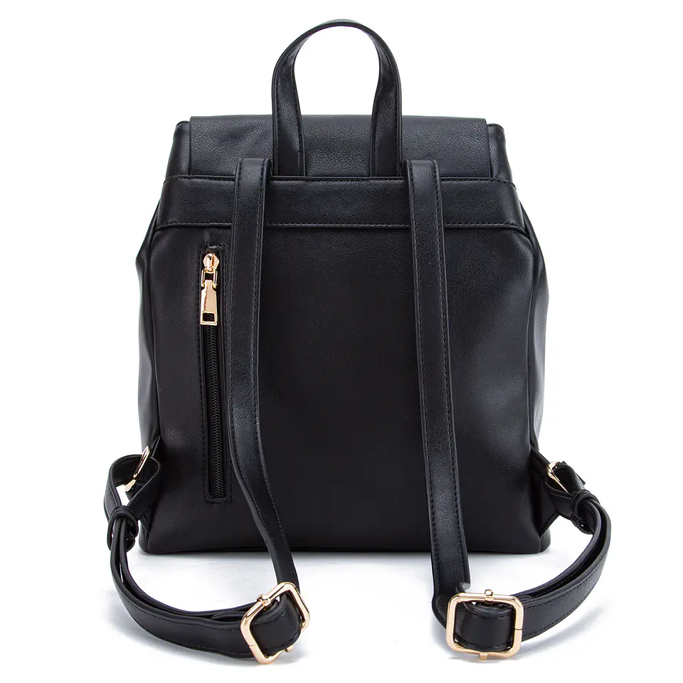 Mochila Mujer Pequeña Casual Gacel Car3393 Negro  4