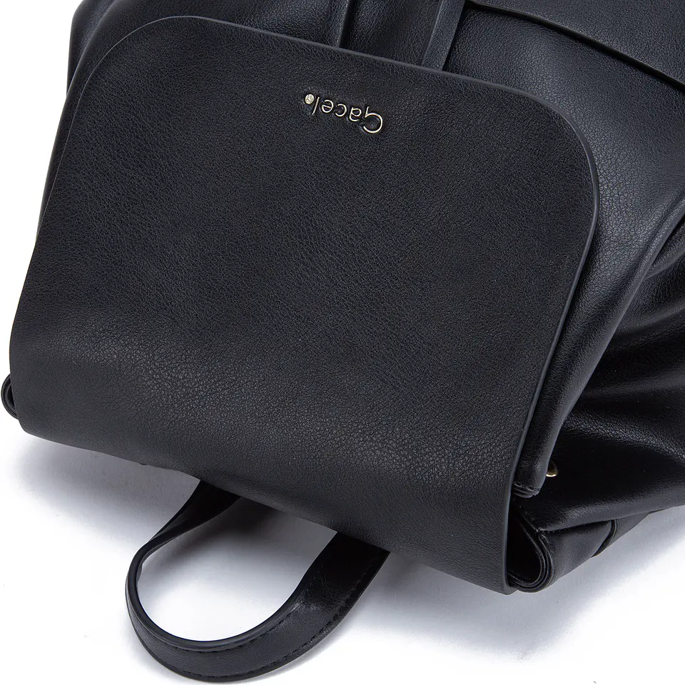 Mochila Mujer Pequeña Casual Gacel Car3393 Negro  5