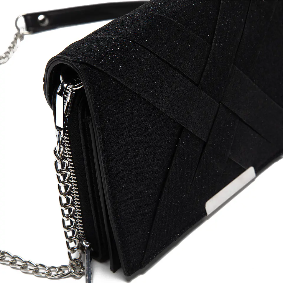 Cartera Mujer Clutch Fiesta Gacel Car3364 Negro  2