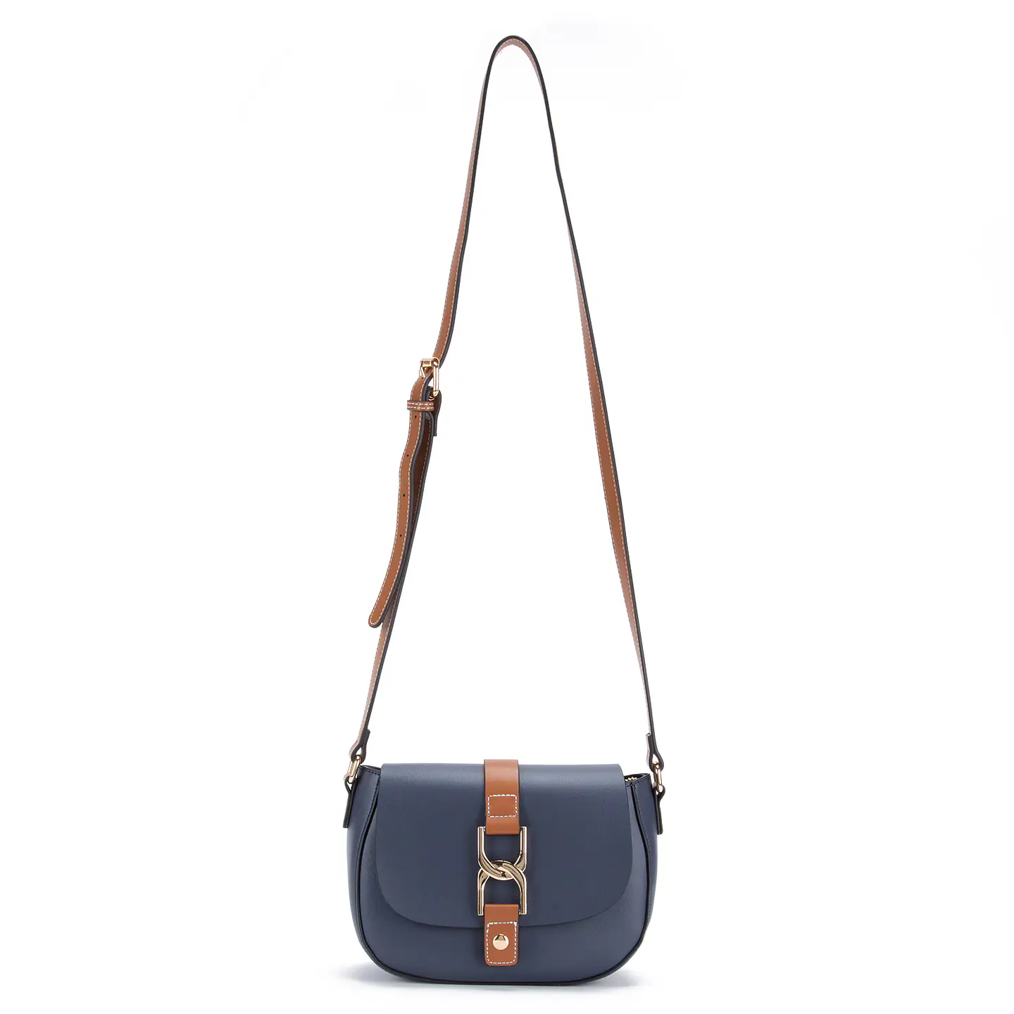 Cartera Mujer Bandolera Grande Vestir Gacel Car3305 Marino  1
