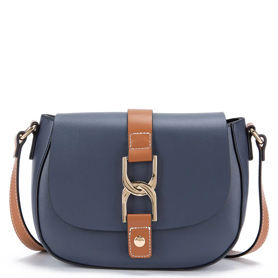 Cartera Mujer Bandolera Grande Vestir Gacel Car3305 Marino  5