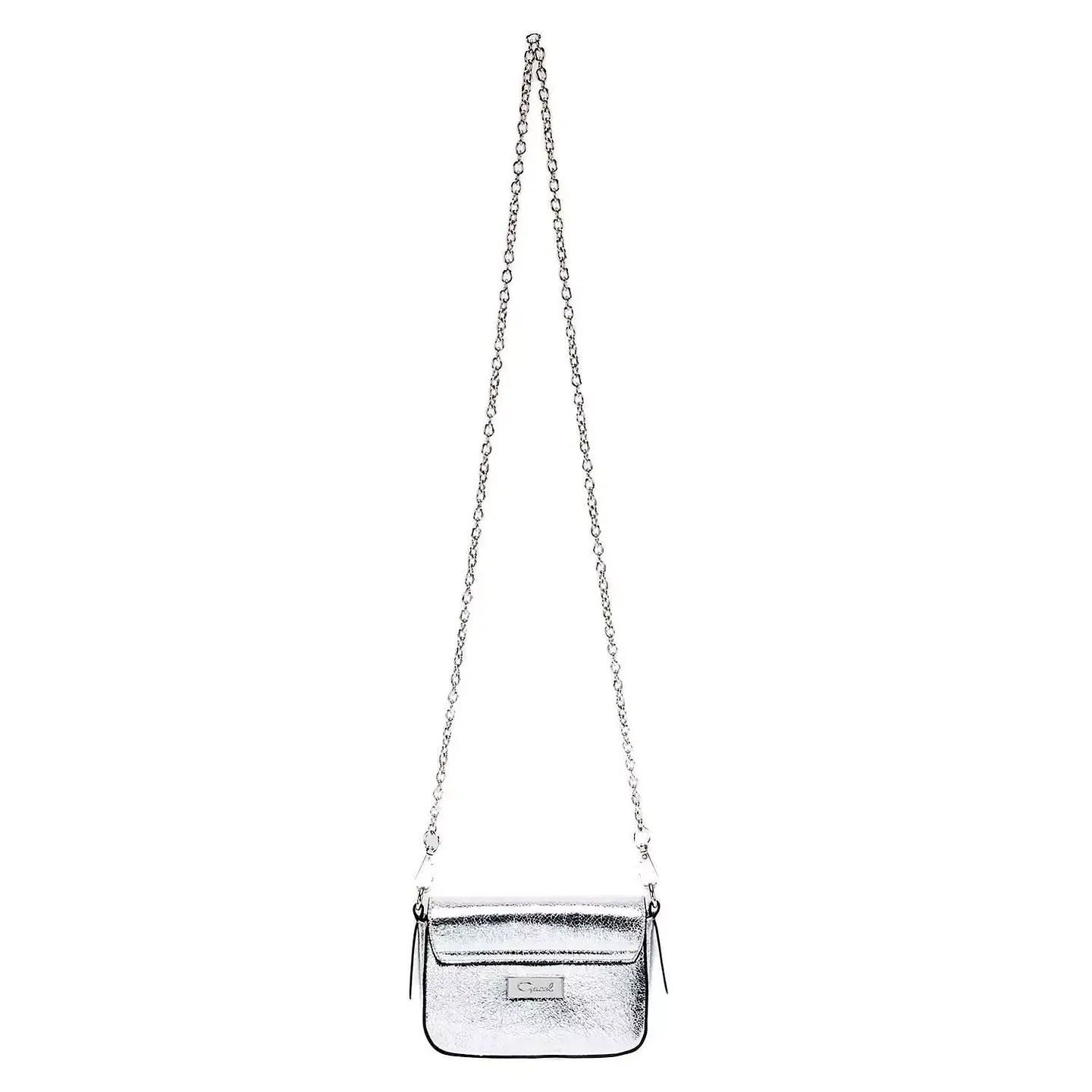 Cartera Mujer Retro C/Tapa Pequeña Gacel Accesorio Car2851 Plata  1
