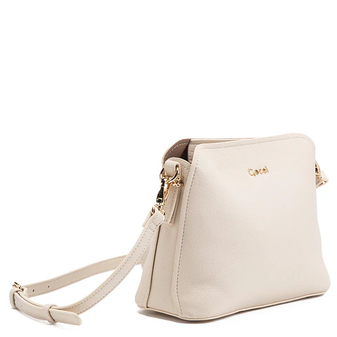 CARTERA MUJER BANDOLERA GRANDE VESTIR GACEL CAR3396 OFF WHITE 