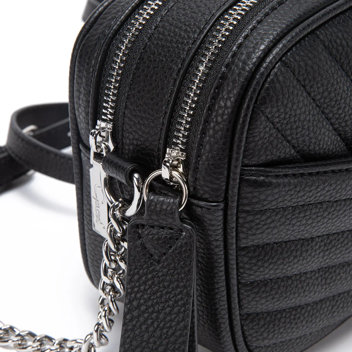 Cartera Mujer Bandolera Grande Graneado Casual Gacel Car2890 Negro  5