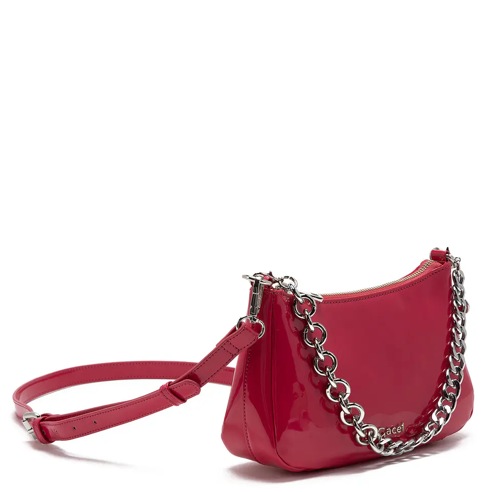 Cartera Mujer Bandolera Pequeña Moda Gacel Car3282 Frambuesa  5