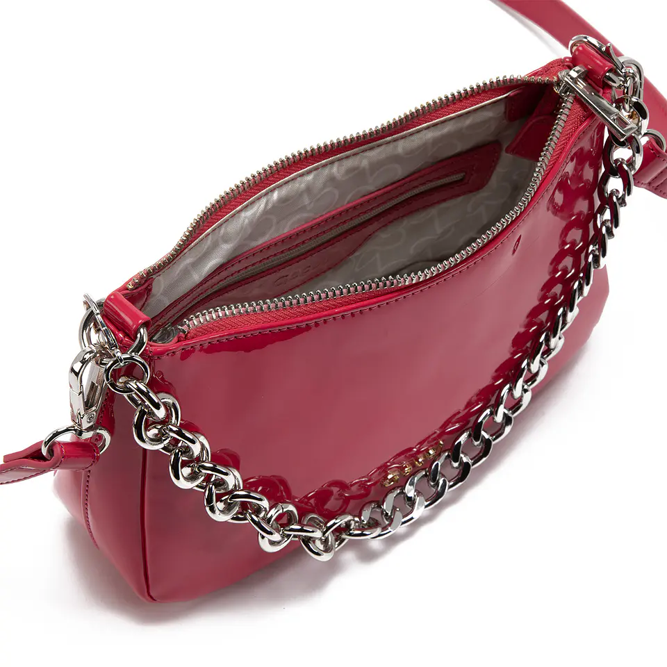 Cartera Mujer Bandolera Pequeña Moda Gacel Car3282 Frambuesa  6