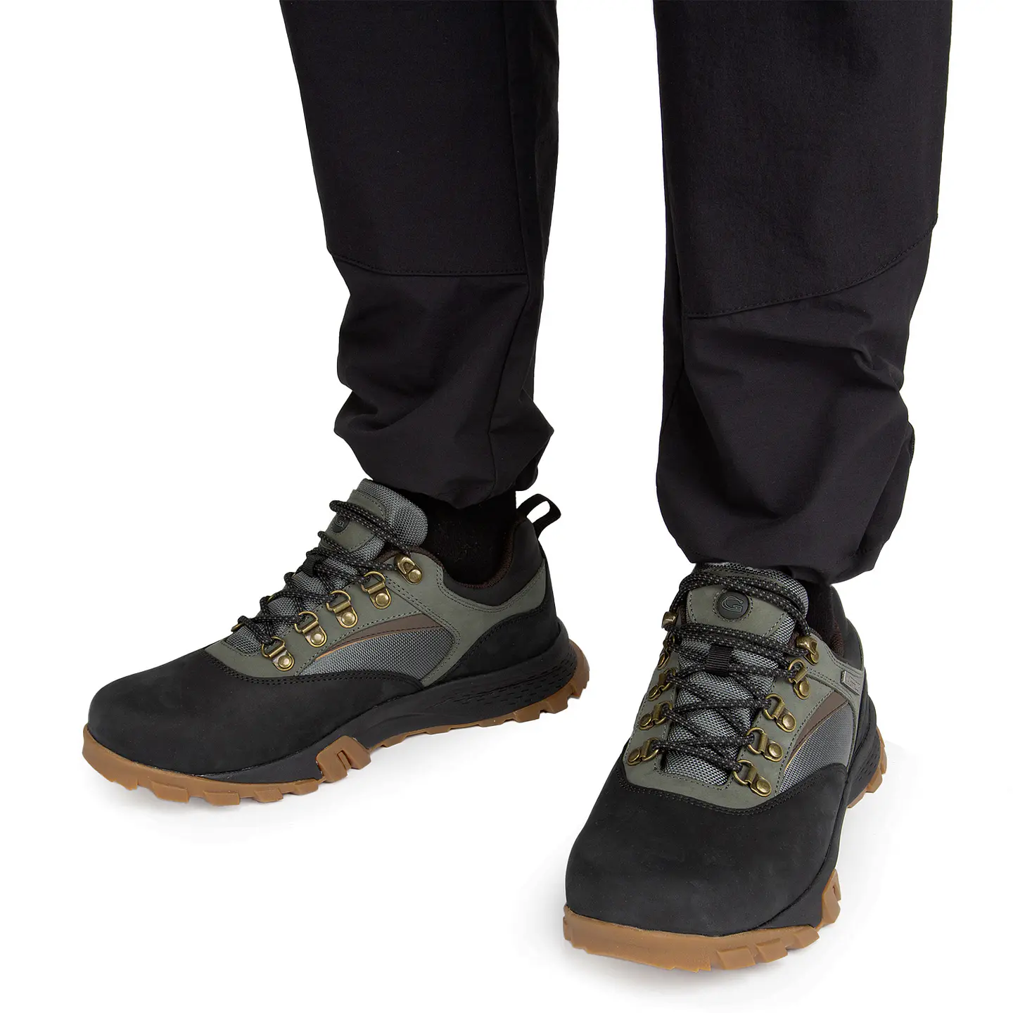 Zapatilla Hombre Parinacota Outdoor Guante 35976 Negro-Verde  5