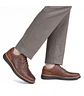 Zapato Hombre Colorado Casual Guante 35881 Marron  - Miniatura 5