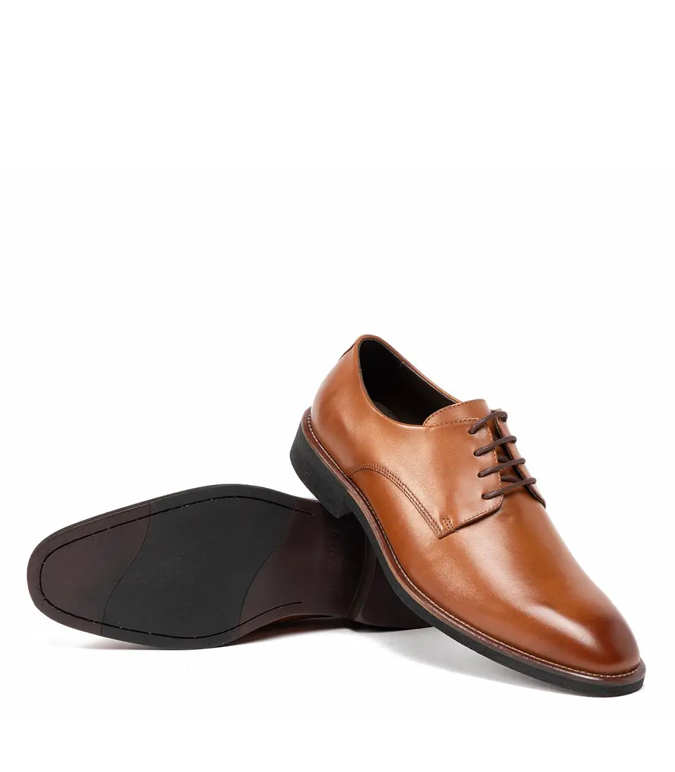 Zapato Hombre Berlin Formal Guante 35491-1856 Camel  3