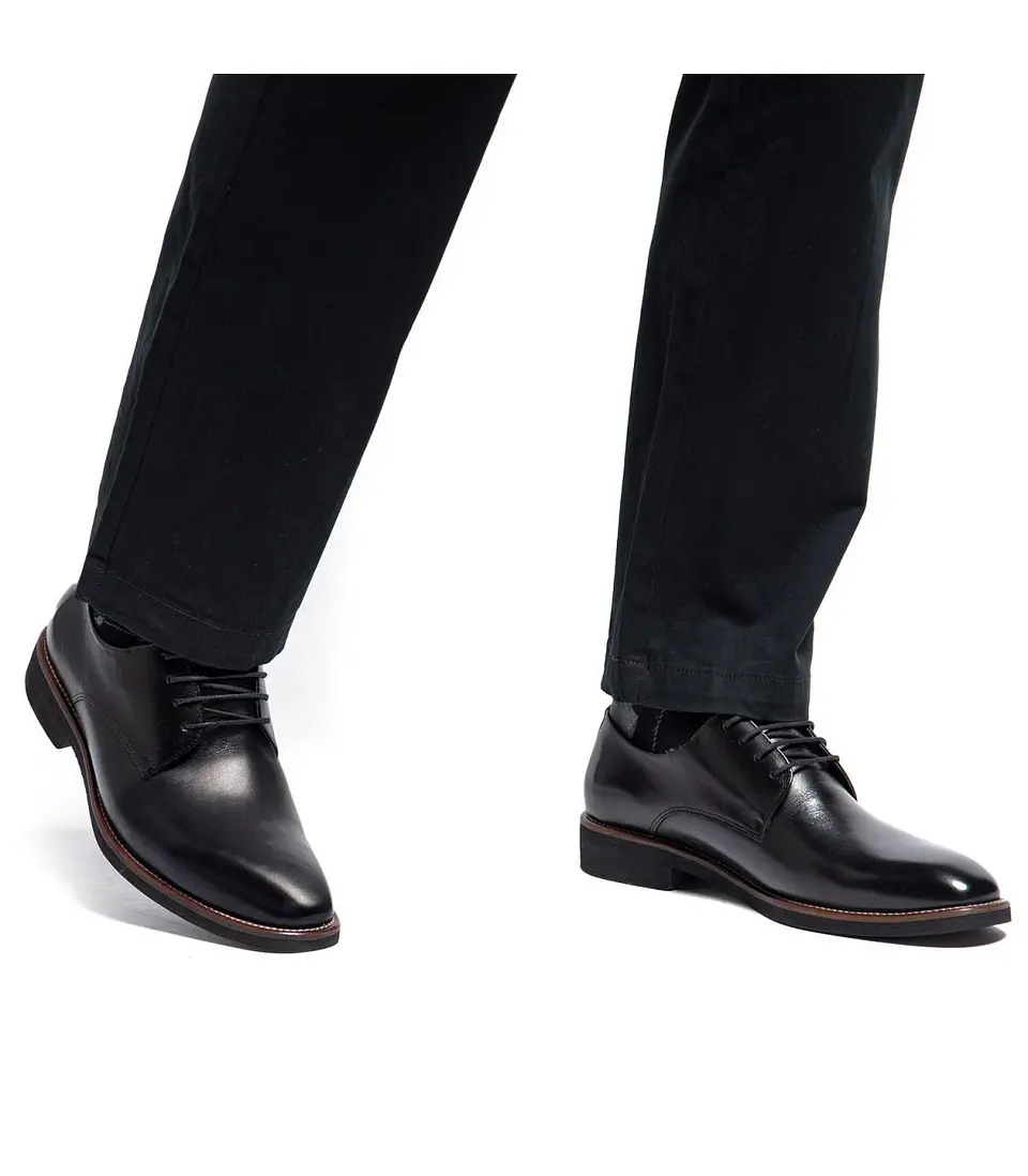 Zapato Hombre Berlin Formal Guante 35504-1856 Negro  2