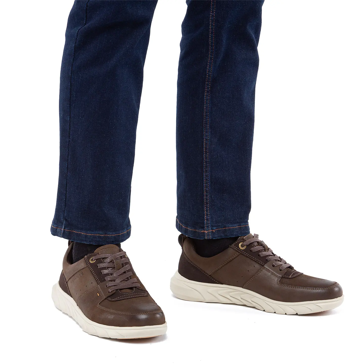 Zapatilla Hombre Mumbai Casual Guante 35965 Chocolate  2