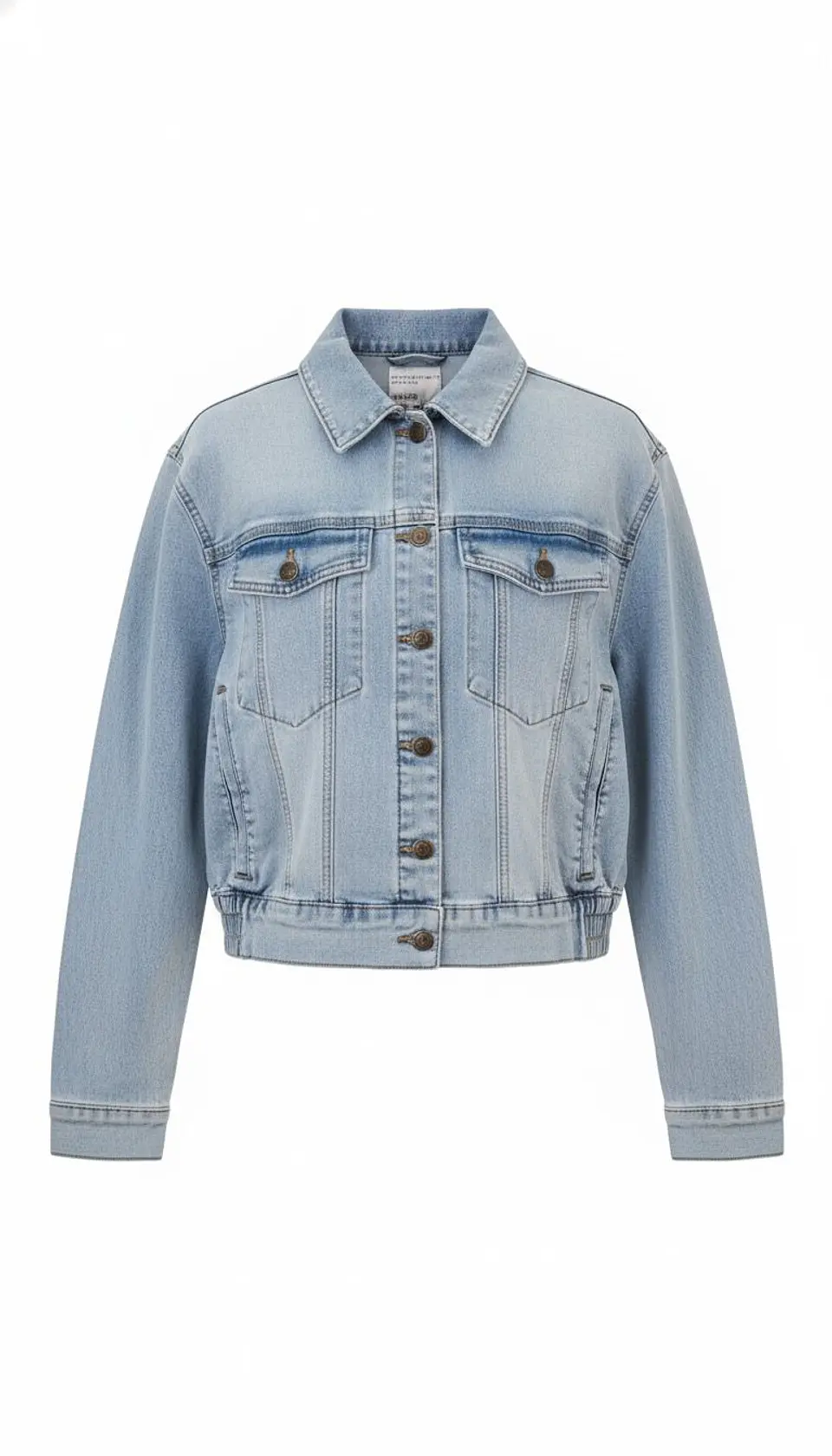 Chaqueta Mujer Mezclilla Elast En Cintura Il Gioco If051907-G-32 Celeste 1