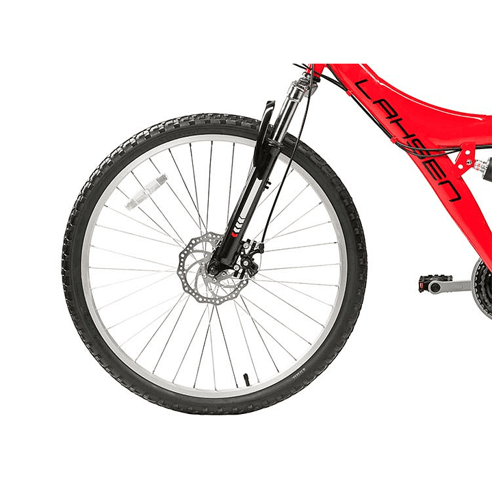BICICLETA MT HOMBRE 26 TORNADO ROJO LAHSEN MT26H2021RJ01 3