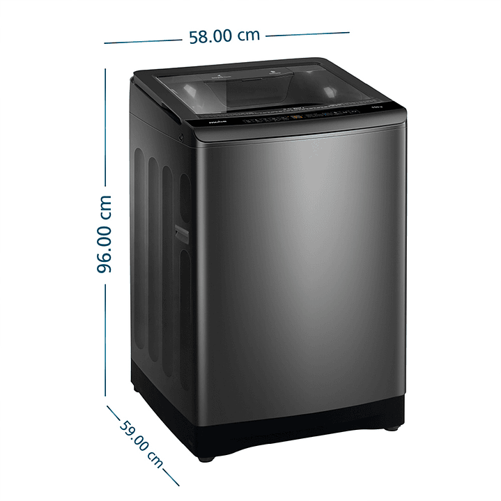 LAVADORA AUTOMATICA 15KG GRIS MABE LMA5120WDGCL0 2