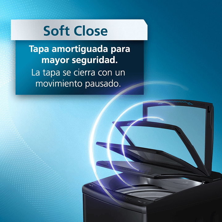 LAVADORA AUTOMATICA 15KG GRIS MABE LMA5120WDGCL0 4