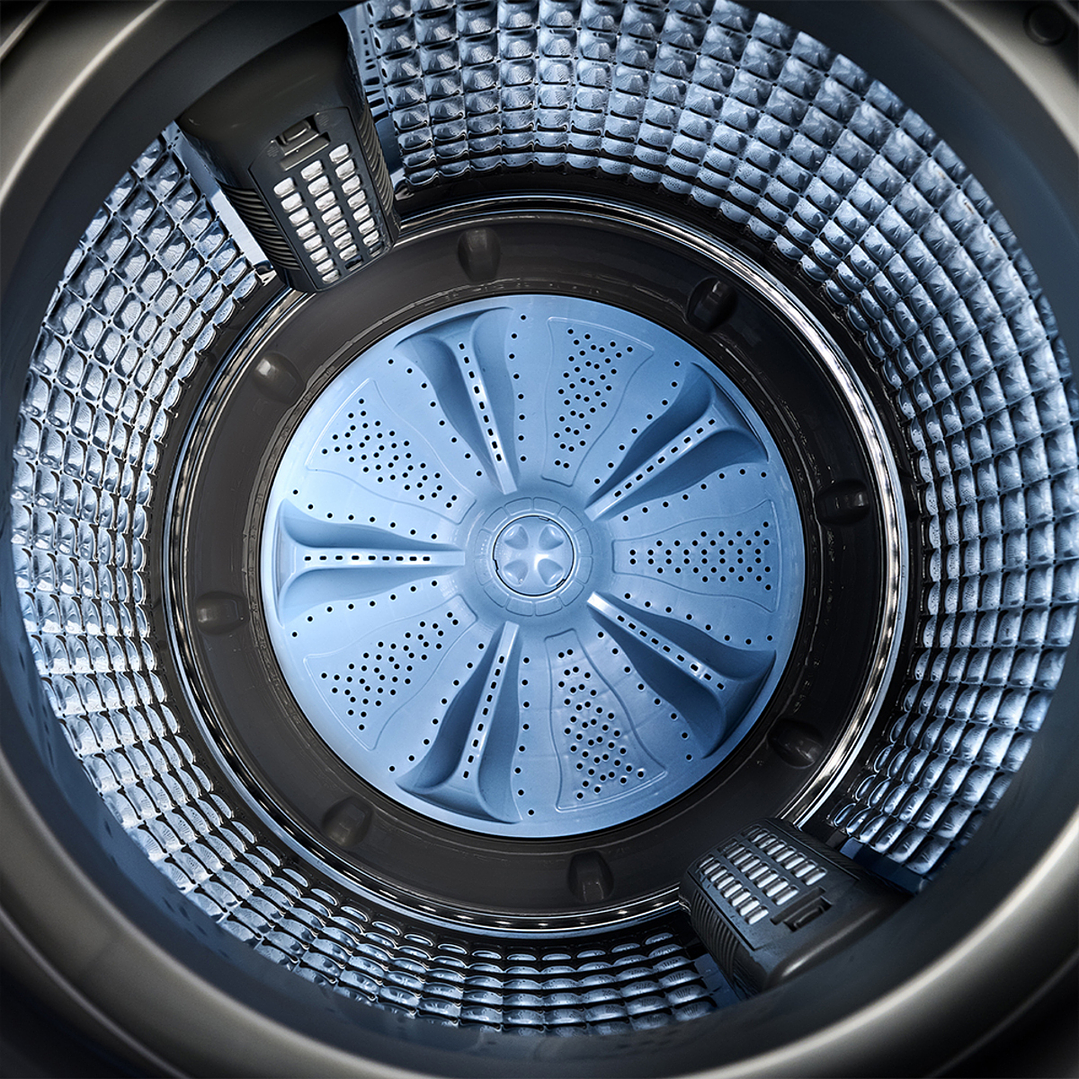 LAVADORA AUTOMATICA 15KG GRIS MABE LMA5120WDGCL0 5