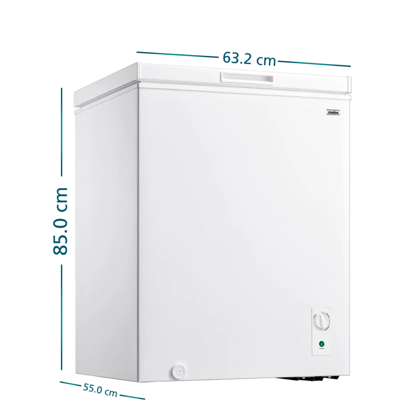 Freezer Horizontal 142L Blanco Mabe Fdhm150By2 2
