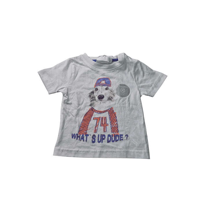 POLERA BEBE COLLOKY POJE49 BLANCO 1