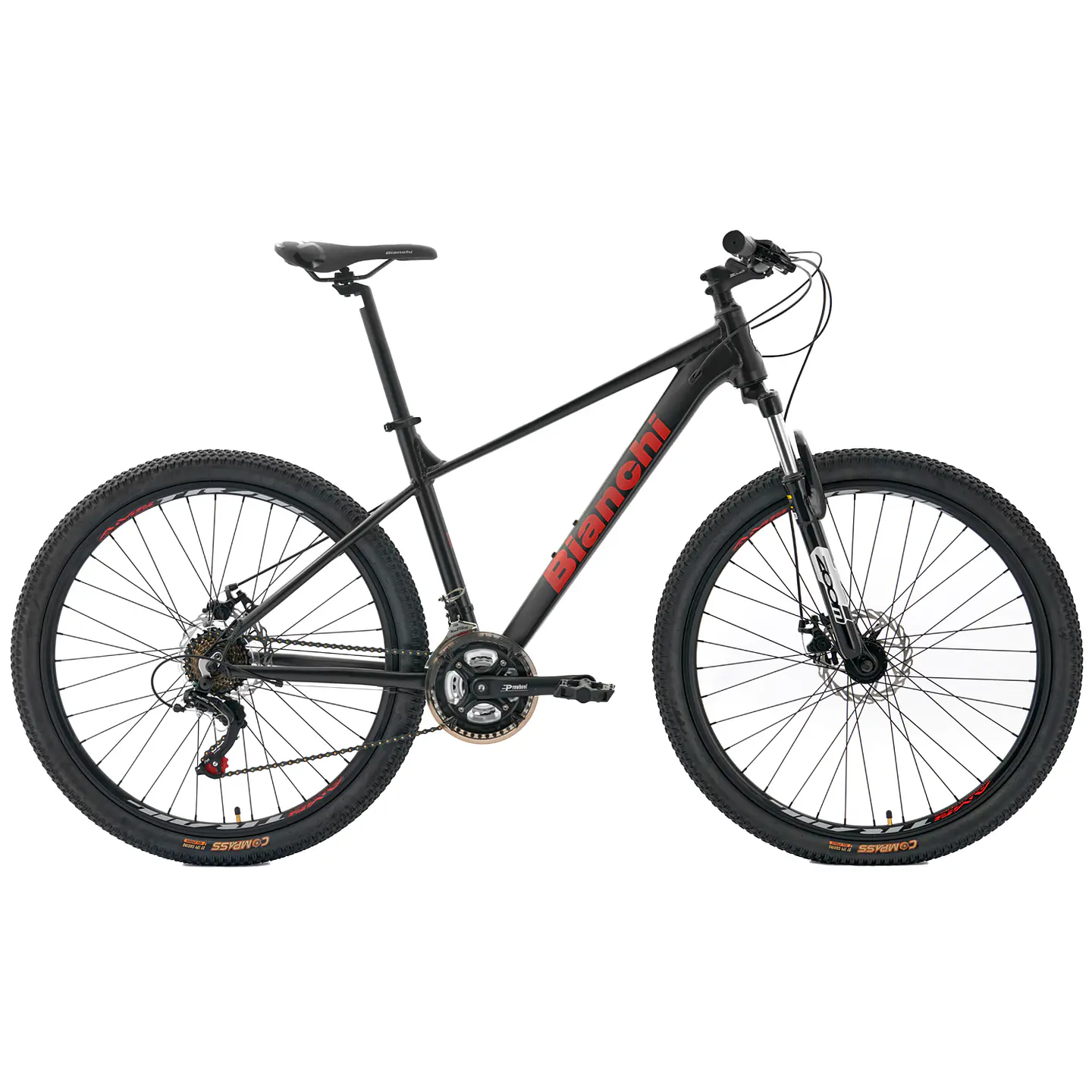 Bicicleta Mt Ho 27.5 Stone Mountain Sx - Size M Negro Semi Matte Bianchi Bbi00037 2