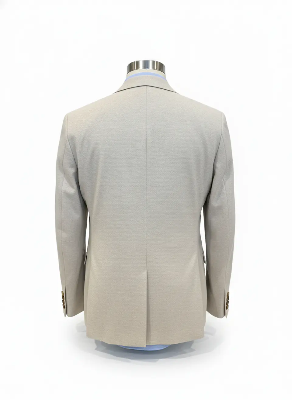 Blazer Hombre 2 Bot. Simil Lino Taurus Taublapv26-05 Gris Claro 2