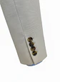 Blazer Hombre 2 Bot. Simil Lino Taurus Taublapv26-05 Gris Claro - Miniatura 3
