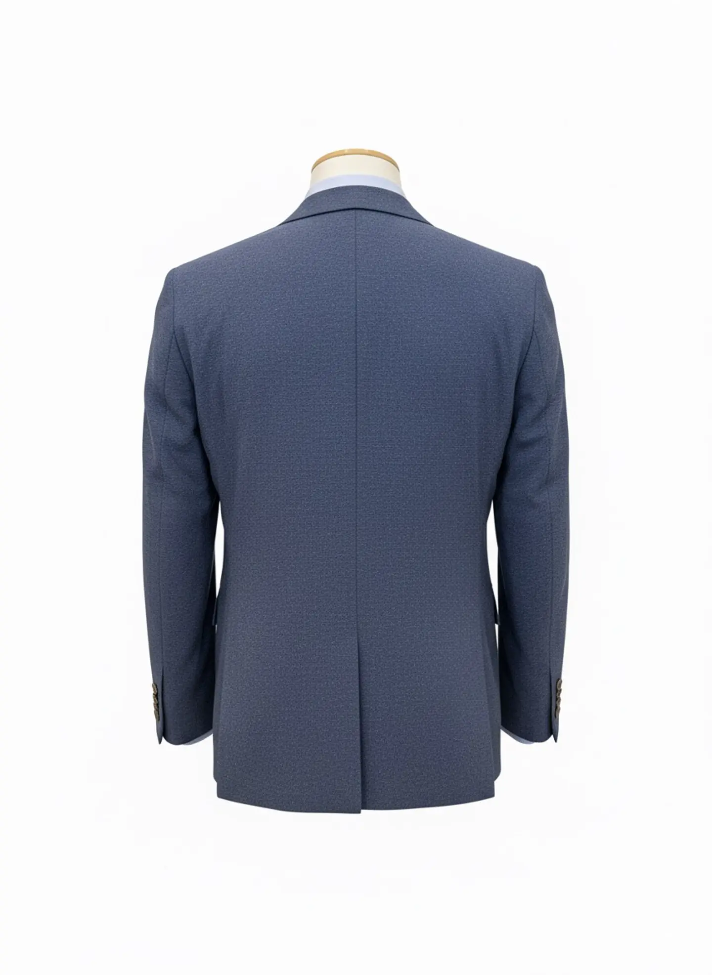 Blazer Hombre 2 Bot. Simil Lino Taurus Taublapv26-04 Azul 2