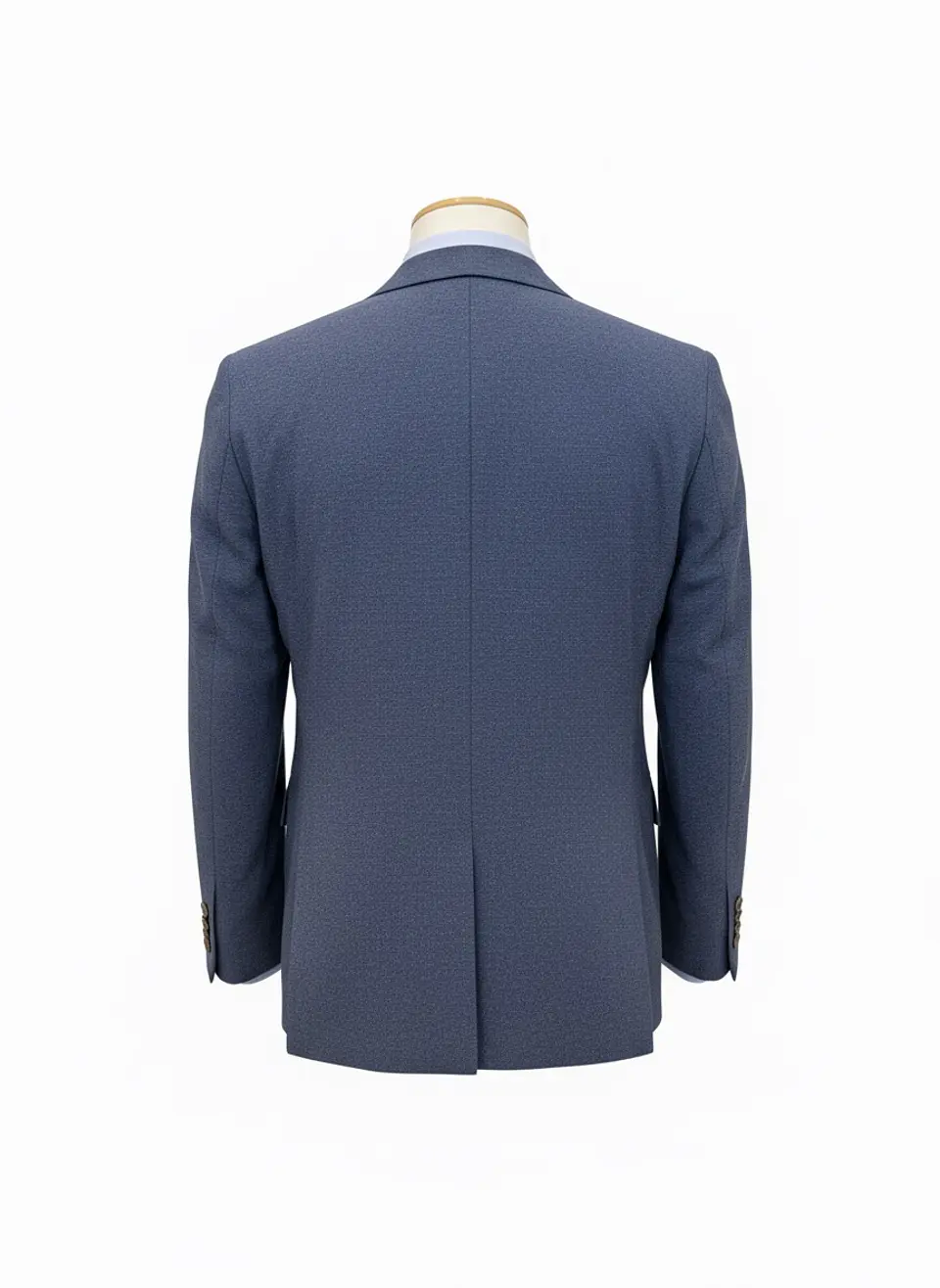 Blazer Hombre 2 Bot. Simil Lino Taurus Taublapv26-04 Azul 2