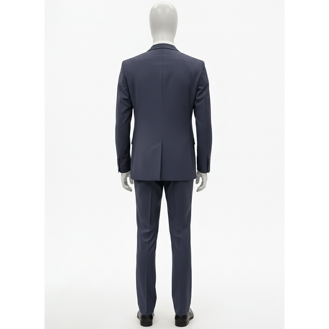 AMBO HOMBRE 2 BOT.  LISO SLIM FIT BOLS. TAPETA TAURUS TAUAMBPV26-02 AZUL MARINO 2