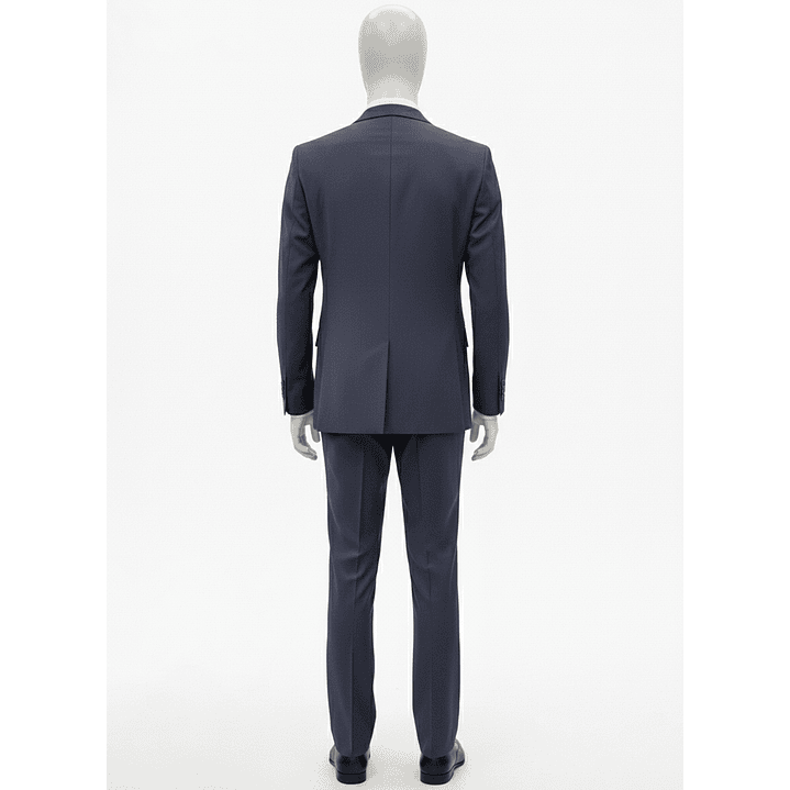 AMBO HOMBRE 2 BOT.  LISO SLIM FIT BOLS. TAPETA TAURUS TAUAMBPV26-02 AZUL MARINO 2