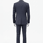 AMBO HOMBRE 2 BOT.  LISO SLIM FIT BOLS. TAPETA TAURUS TAUAMBPV26-02 AZUL MARINO - Miniatura 2