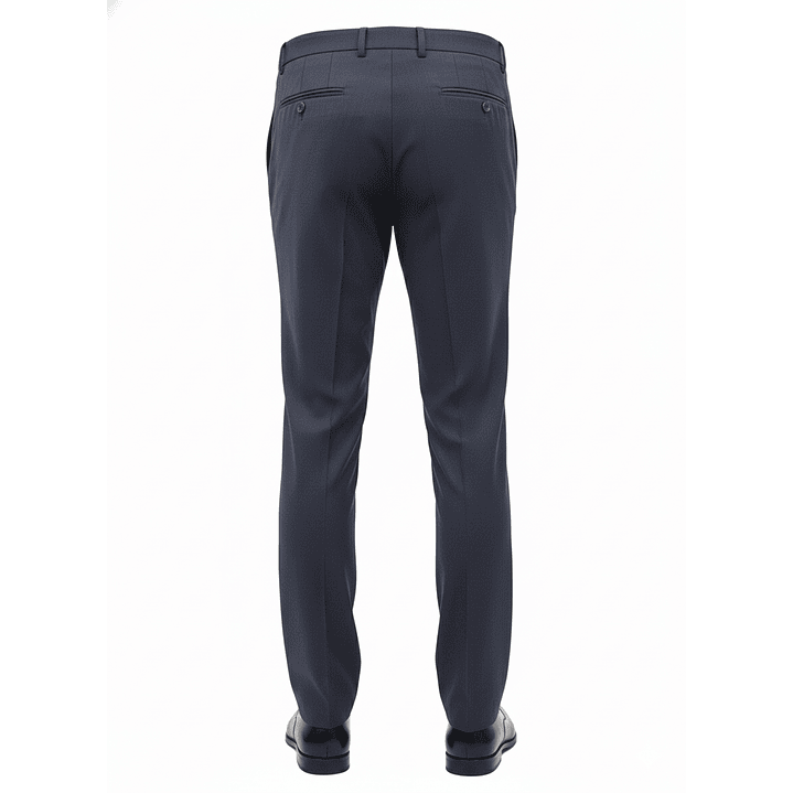 AMBO HOMBRE 2 BOT.  LISO SLIM FIT BOLS. TAPETA TAURUS TAUAMBPV26-02 AZUL MARINO 3
