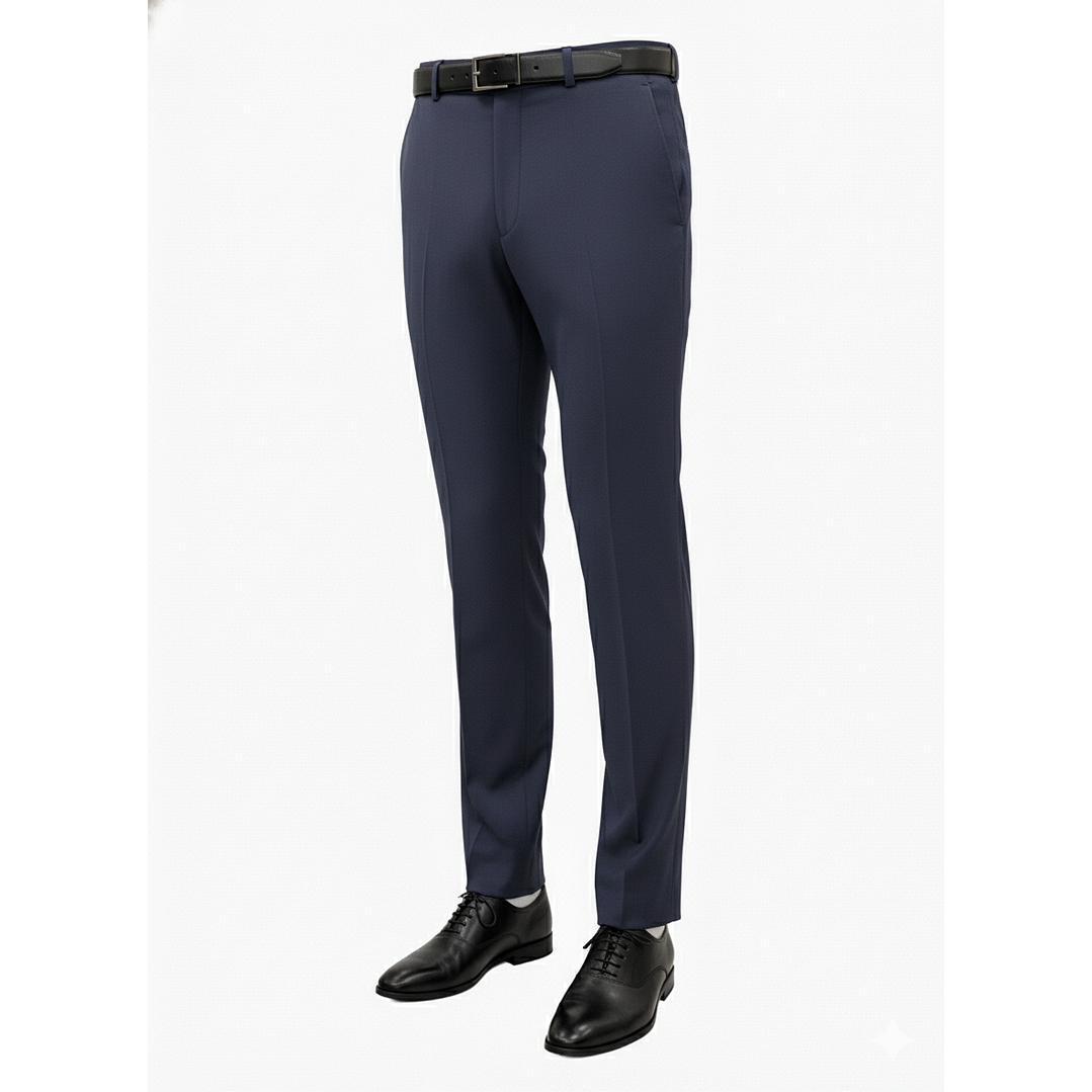 AMBO HOMBRE 2 BOT.  LISO SLIM FIT BOLS. TAPETA TAURUS TAUAMBPV26-02 AZUL MARINO 4