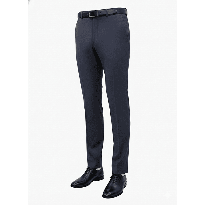 AMBO HOMBRE 2 BOT.  LISO SLIM FIT BOLS. TAPETA TAURUS TAUAMBPV26-02 AZUL MARINO 4