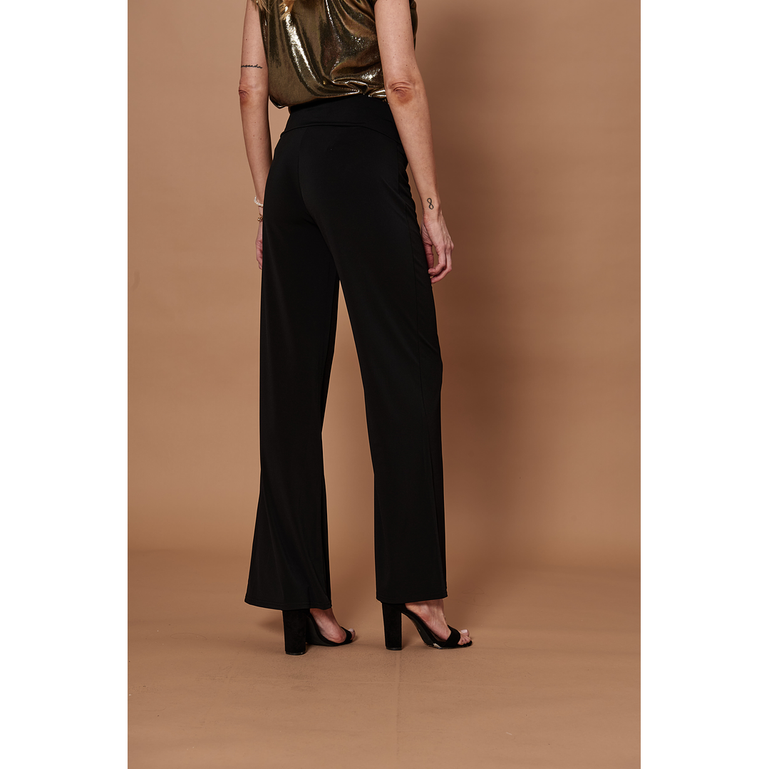 PANTALON MUJER APLIC. PALAZZO NIGHT GIVE NIGHT N66307 NEGRO 4