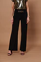 Pantalon Mujer Aplic. Palazzo Night Give Night N66307 Negro - Miniatura 6
