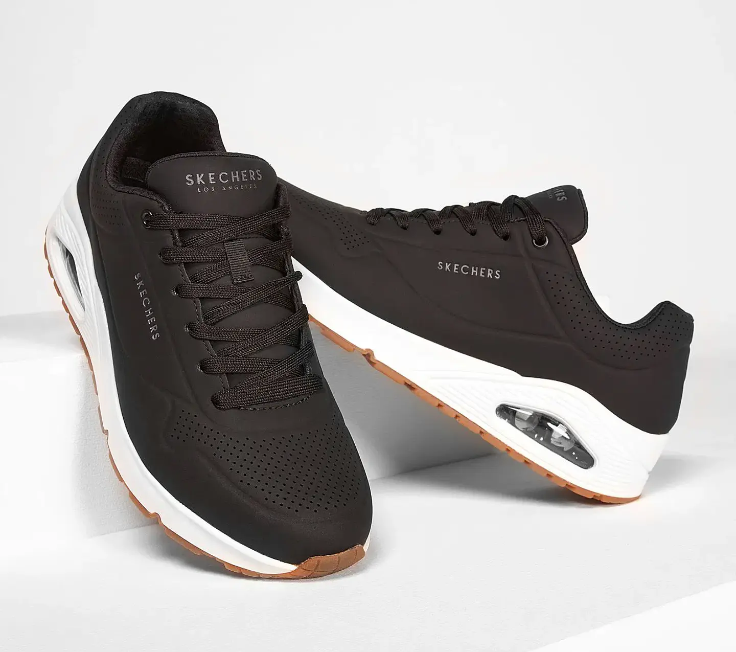 Zapatillas Skechers Hombre 52458-Blk Negro 2