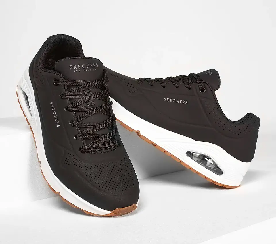Zapatillas Skechers Hombre 52458-Blk Negro 2