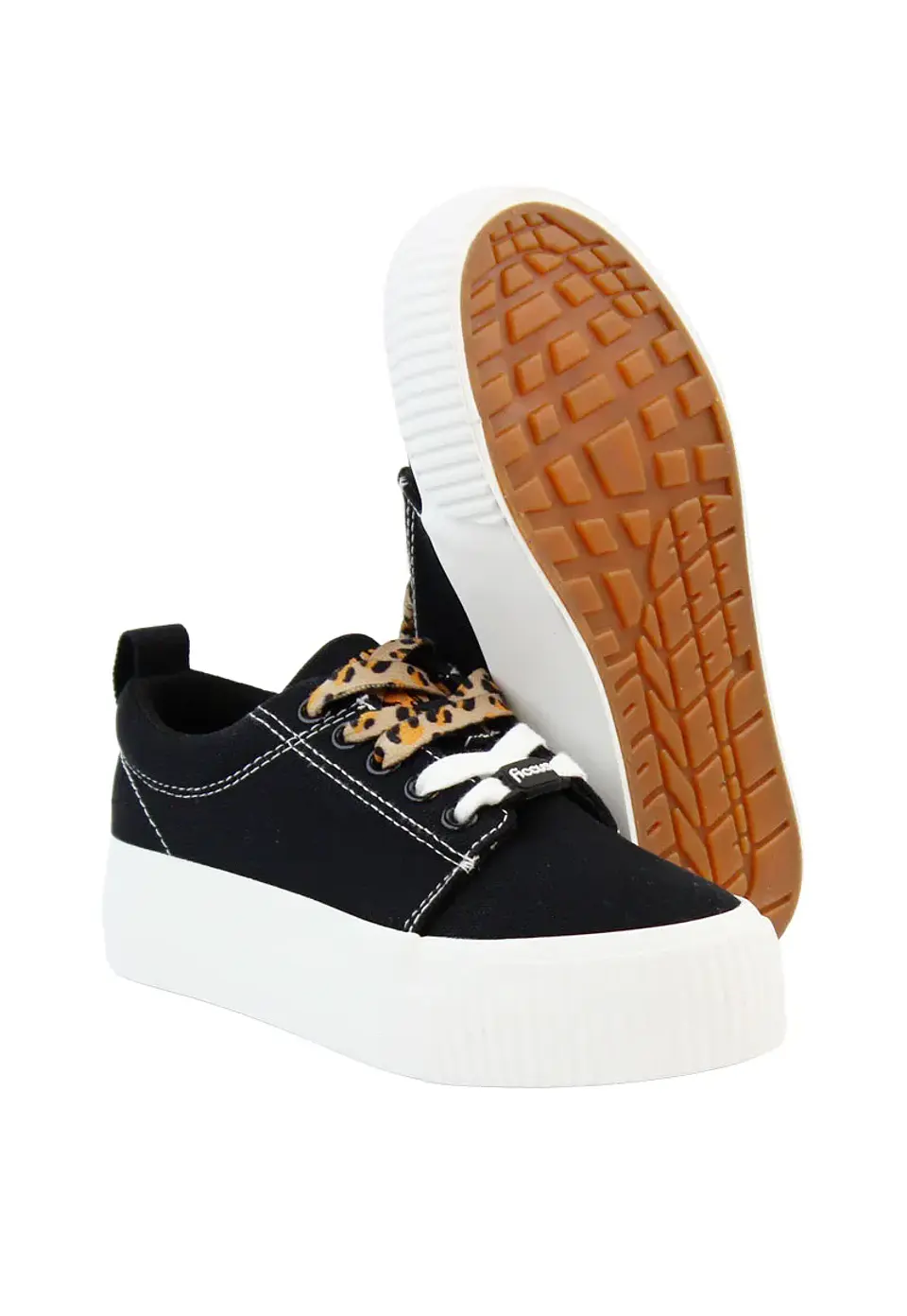 Zapatillas Ficcus Mujer 2610904 Negro 1