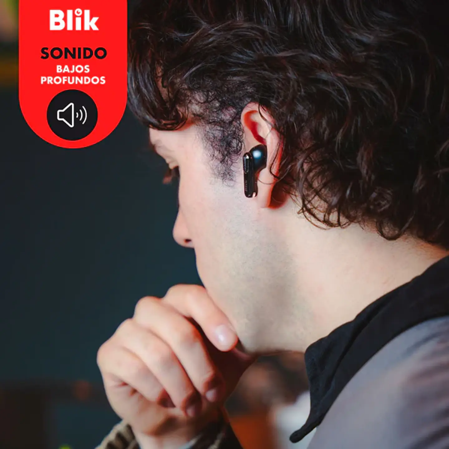 Audifono Bt In Black Canc Blik Air950-Blk 5