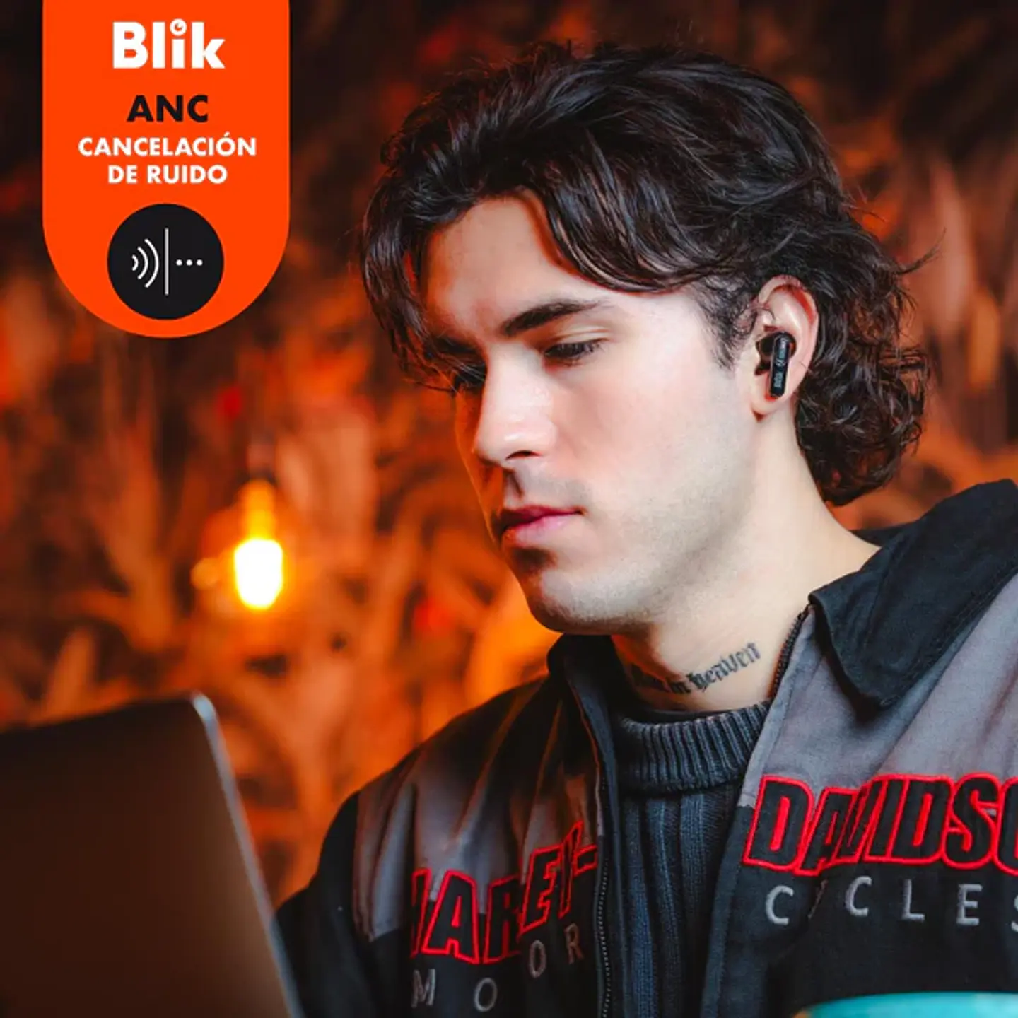 Audifono Bt In Black Canc Blik Air950-Blk 7