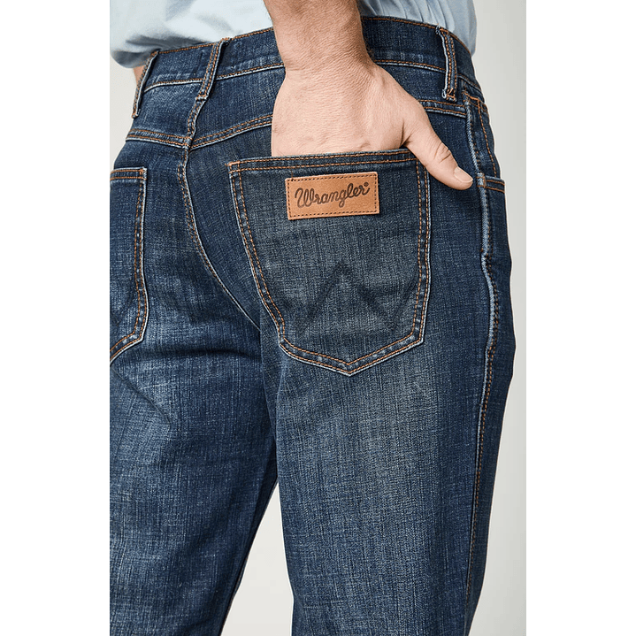 JEANS HOMBRE GREENSBORO WRANGLER 133207-OFF 4