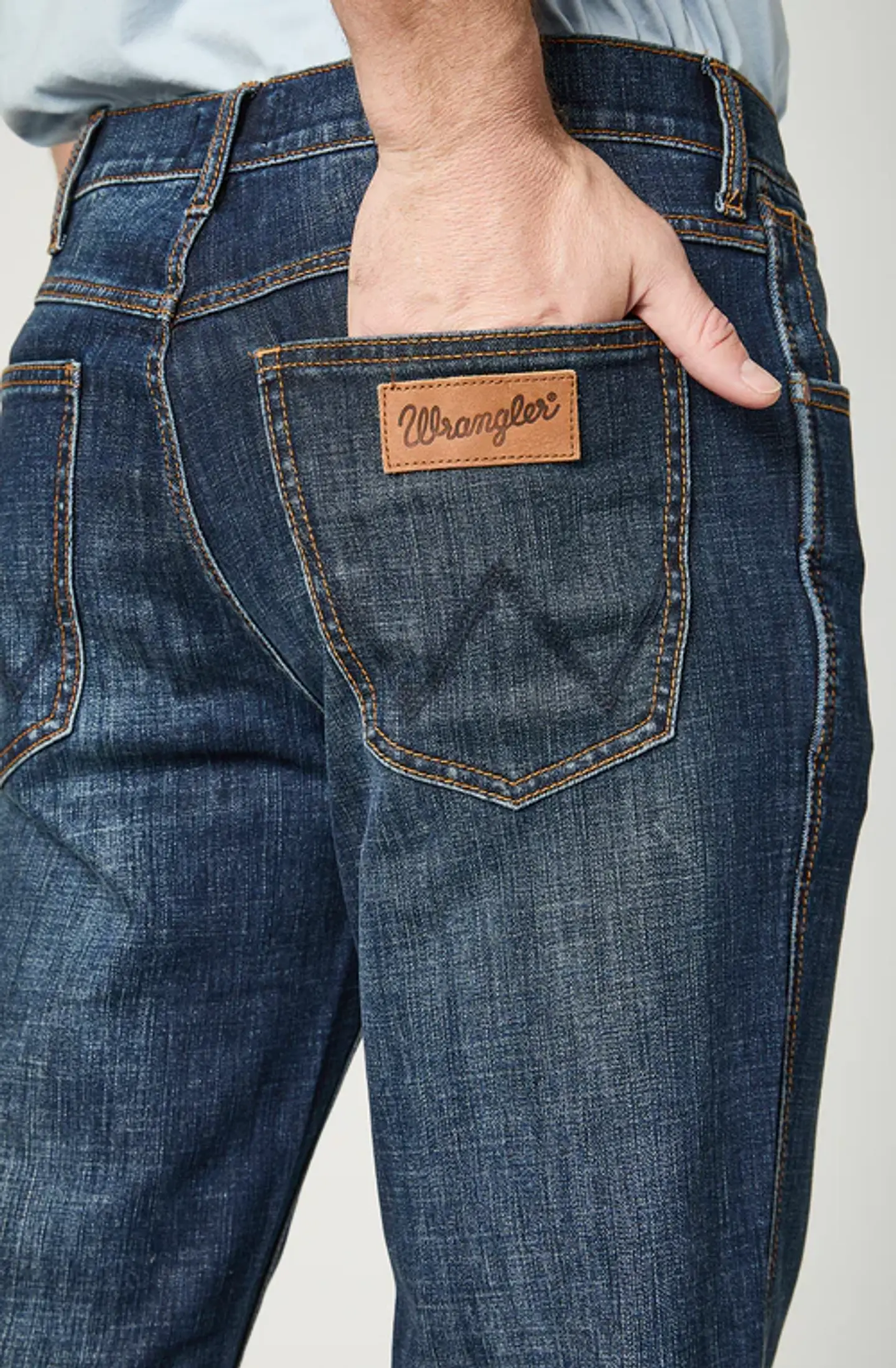 Jeans Hombre Greensboro Wrangler 133207-Off 4