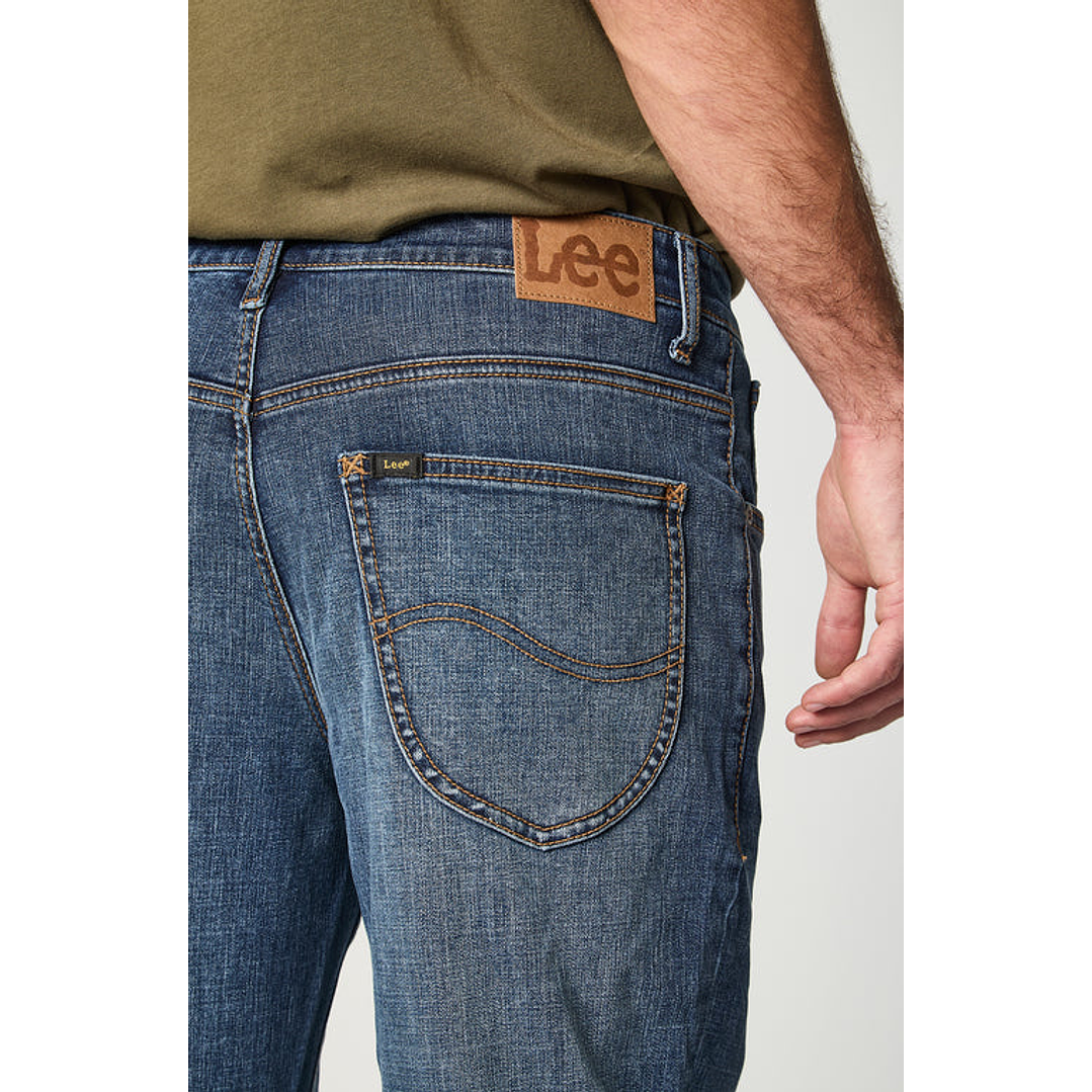 JEANS HOMBRE BROOKLYN DARTK BLUE LEE 136754-OFF 4