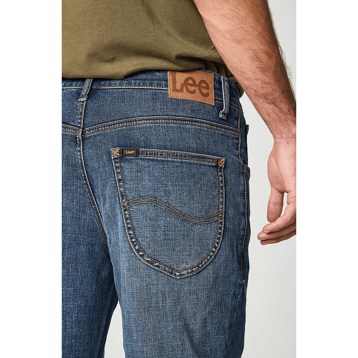 JEANS HOMBRE BROOKLYN DARTK BLUE LEE 136754-OFF 4