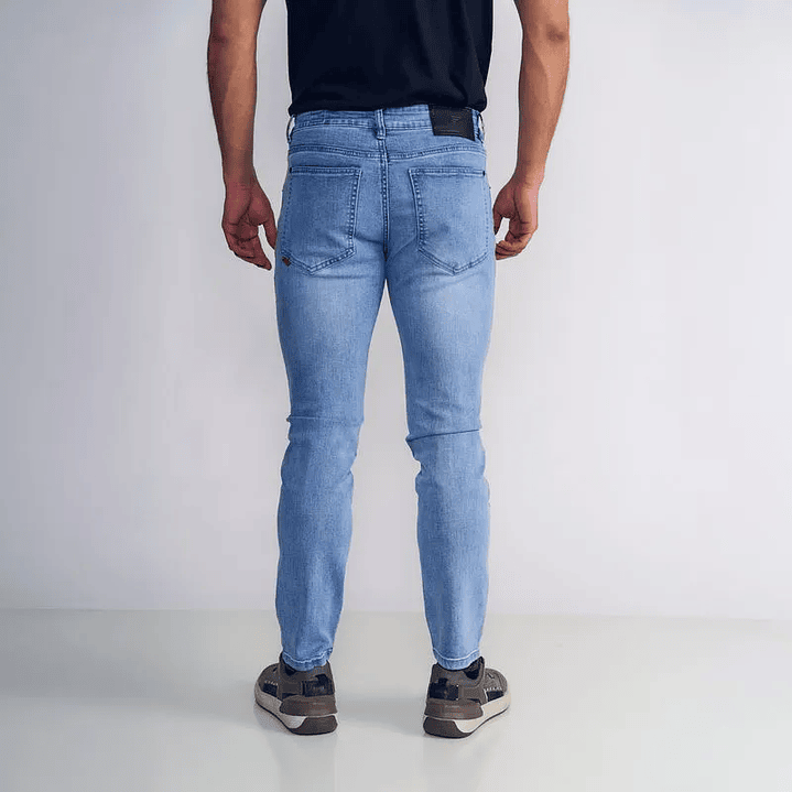 JEANS HOMBRE SKINNY ELLUS AM077581/BP CELESTE 3