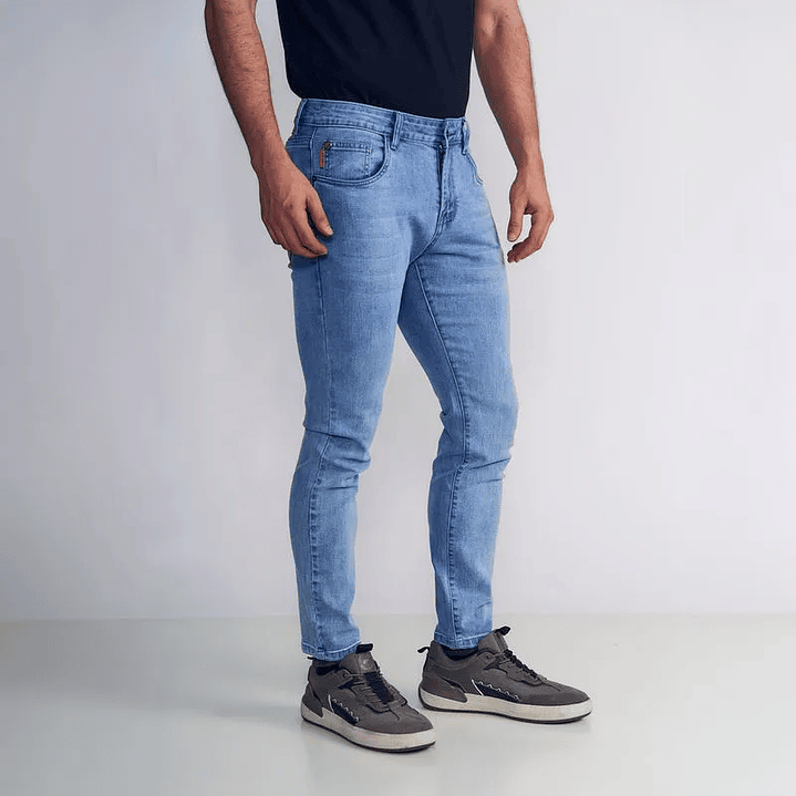 JEANS HOMBRE SKINNY ELLUS AM077581/BP CELESTE 2