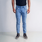JEANS HOMBRE SKINNY ELLUS AM077581/BP CELESTE - Miniatura 1